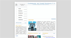 Desktop Screenshot of confedom.com
